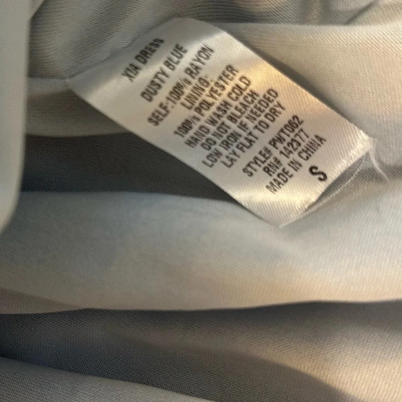 NWT PPLA Xia Light Blue Beaded Swing Dress Women’s size small - Picture 11 of 14